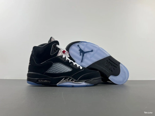 Cheap TBK Jordan Air Metallic Reimagined 5 HF3975-001 Black 0809